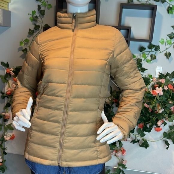 Lightweight Long Sleeve Full Zip Water Resistant Packable Puffer Jacket XS RfJ19 - Picture 16 of 17
